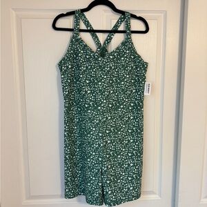 Old Navy Active Floral Romper